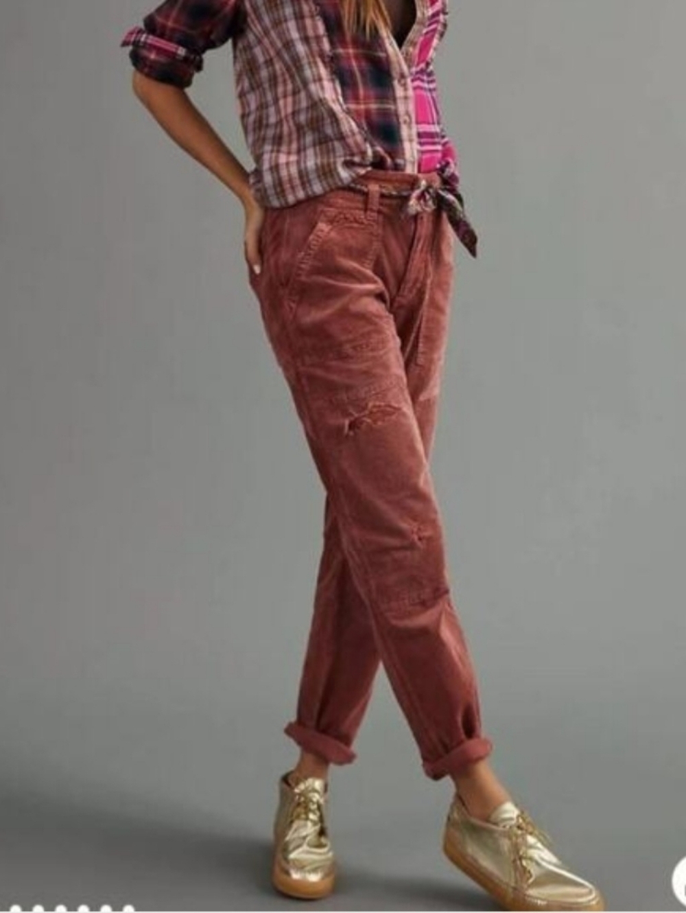 Pilcro " The Wanderer" Corduroy Pants - Anthropology